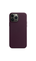 Чехол-крышка Apple MM1M3ZE/A MagSafe для iPhone 13 Pro Max, кожа, темная вишня  фото, kupilegko.ru