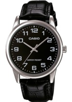 Японские наручные мужские часы Casio MTP-V001L-1B. Коллекция Analog  фото, kupilegko.ru