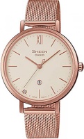 Японские наручные женские часы Casio SHE-4539CGM-4AUDF. Коллекция Sheen  фото, kupilegko.ru