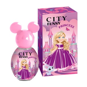 Детская душистая вода для девочек CITY PARFUM City Funny Princess 136300054 LT  фото, kupilegko.ru
