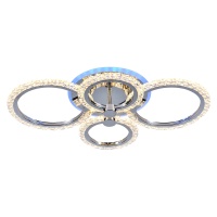Потолочная светодиодная люстра Profit Light 8027/4 CHR  фото, kupilegko.ru