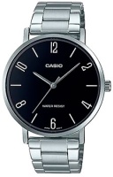 Японские наручные мужские часы Casio MTP-VT01D-1B2. Коллекция Analog  фото, kupilegko.ru