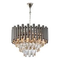 Подвесная люстра iLamp Savage P9510-4 NIC  фото, kupilegko.ru