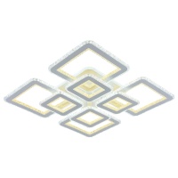 Потолочная светодиодная люстра Profit Light 8041/4+4 WHT B  фото, kupilegko.ru