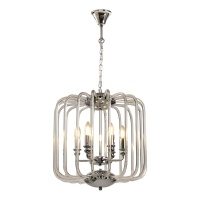 Подвесная люстра iLamp Mono P2481-6 CR  фото, kupilegko.ru