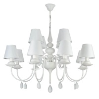 Подвесная люстра Freya Eliza FR5756-PL-12-W  фото, kupilegko.ru