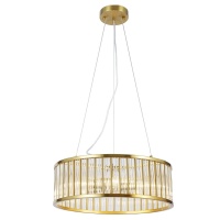 Подвесная люстра Gerhort G21080/8COP+CL  фото, kupilegko.ru