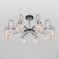 Потолочная люстра Eurosvet Tenia 70090/8 графит  фото, kupilegko.ru