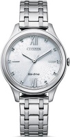 Японские наручные женские часы Citizen EM0500-73A. Коллекция Eco-Drive  фото, kupilegko.ru