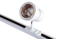 Трековый светильник Crystal Lux Clt 0.31 009 CLT 0.31 009 WH-GO  фото, kupilegko.ru