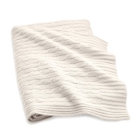 Cable Cashmere Cream Плед Ralph Lauren Home  фото, kupilegko.ru