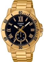 Японские наручные мужские часы Casio MTP-VD200G-1B. Коллекция Analog  фото, kupilegko.ru