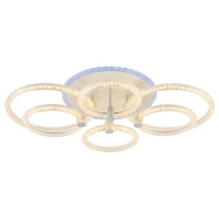 Потолочная светодиодная люстра Profit Light 8024/4+2 WHT  фото, kupilegko.ru