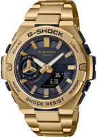 Смарт-часы, Японские наручные мужские часы Casio GST-B500GD-9A. Коллекция G-Shock  фото, kupilegko.ru