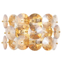 Настенный светильник Crystal Lux Crystal AP2 Gold  фото, kupilegko.ru