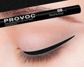 Гелевая подводка в карандаше для глаз Provoc gel eye liner (PV0098, 98, Угольно-черный голографический, 1 шт, 1 шт)  фото, kupilegko.ru