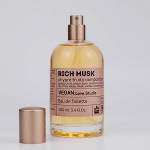 Женская туалетная вода, парфюм VEGAN.LOVE.STUDIO Rich Musk маракуйя груша малина ландыш сандал 150400527 LT  фото, kupilegko.ru