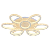Потолочная светодиодная люстра Profit Light 8033/6+3 WHT  фото, kupilegko.ru