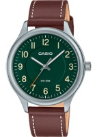 Японские наручные мужские часы Casio MTP-B160L-3B. Коллекция Analog  фото, kupilegko.ru