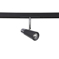 Трековый светодиодный светильник для магнитного шинопровода Crystal Lux Space CLT 0.33 006 12W BL-CH 4000K  фото, kupilegko.ru