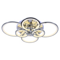 Потолочная светодиодная люстра Profit Light 8077/6 CHR  фото, kupilegko.ru