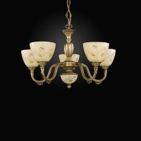 Подвесная люстра Reccagni Angelo L 6258/5  фото, kupilegko.ru