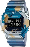 Японские наручные мужские часы Casio GM-5600SS-1. Коллекция G-Shock  фото, kupilegko.ru