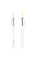 Кабель Everstone аудио 3.5мм, 1 метр, белый  фото, kupilegko.ru