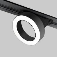 Трековый светодиодный светильник однофазный Elektrostandard Spila 85079/01 черный a056374  фото, kupilegko.ru