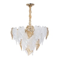 Подвесная люстра Arte Lamp Lilly A4070LM-9GO  фото, kupilegko.ru