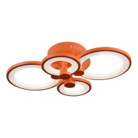 Потолочная светодиодная люстра iLedex A001/4 Orange  фото, kupilegko.ru