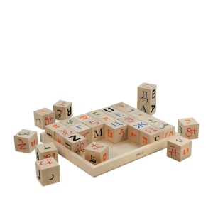 Global Alphabet Кубики Tibor Kalman  фото, kupilegko.ru