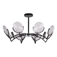 Потолочная люстра IMEX MD.51382-8-P BCH+BK  фото, kupilegko.ru