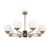 Подвесная люстра Freya Marble FR5230PL-08BS  фото, kupilegko.ru