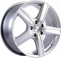 Литые колесные диски SKAD (СКАД) Адмирал 7.5x18 5x114.3 ET50 D67.1 Черный глянцевый с полированной лицевой частью (арт.1621105)  фото, kupilegko.ru