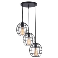 Подвесная люстра IMEX MD.1703-3-P BK  фото, kupilegko.ru