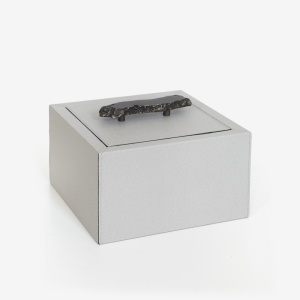 Ambra Light Grey Шкатулка S Giobagnara  фото, kupilegko.ru