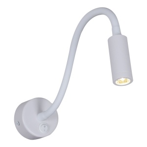 Бра, светодиодный светильник настенный накладной Reluce 86201-9.2-001MN LED3W WT  фото, kupilegko.ru