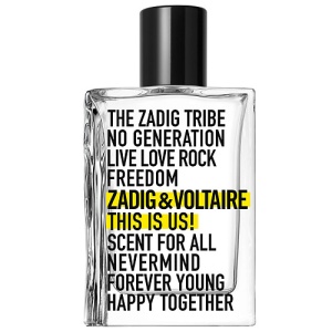 Женская туалетная вода, парфюм ZADIG&VOLTAIRE THIS IS US! 94700059 LT  фото, kupilegko.ru