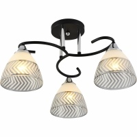 Потолочная люстра Reluce 11391-0.3-03B BK+CR  фото, kupilegko.ru