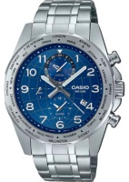 Японские наручные мужские часы Casio MTP-W500D-2A. Коллекция Analog  фото, kupilegko.ru