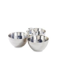 Montgomery Тройная чаша для орехов Ralph Lauren Home  фото, kupilegko.ru