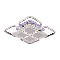 Потолочная светодиодная люстра Profit Light 5886/4+4B CHR  фото, kupilegko.ru