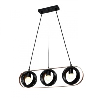 Подвесная люстра IMEX Rolf MD.21744-3-P-BK+CP  фото, kupilegko.ru