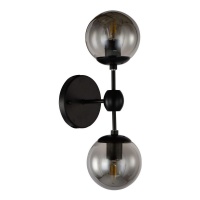 Бра, светильник настенный накладной Lumina Deco LDW 6001-2 BK  фото, kupilegko.ru