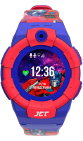 Часы-телефон JET Kid Optimus Prime детские, красно-синие  фото, kupilegko.ru