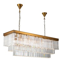 Подвесная люстра iLamp Triumph 6119-1200 Brass  фото, kupilegko.ru