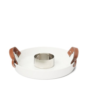 Wyatt Поднос сервировочный с чашей Ralph Lauren Home  фото, kupilegko.ru