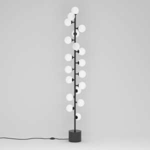 Mimosa Black Напольная лампа Atelier Kerschbaumer  фото, kupilegko.ru