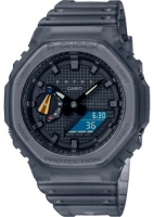 Японские наручные мужские часы Casio GA-2100FT-8A. Коллекция G-Shock  фото, kupilegko.ru